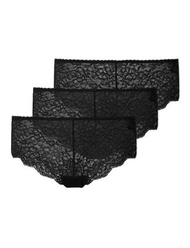 SNOCKS Panti 'Spitze' negro