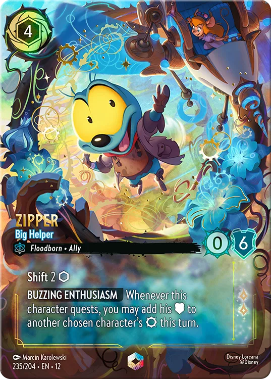 Zipper - Big Helper (Enchanted Rare) Wilds Unknown - Disney - FashionsVida