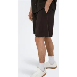 Only & Sons - Shorts de hombre con tejido seersuker