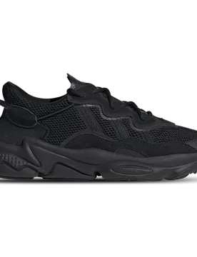 Ozweego Women's Sneakers - Black - Size 3.5 - Synthetics, Textile - Black - Size: 3.5 - Adidas - FashionsVida