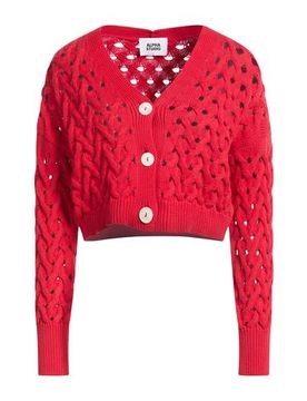 Strickjacke Damen Rot 34,36,38 Damen