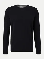 RED LABEL Strickpullover Schwarz M