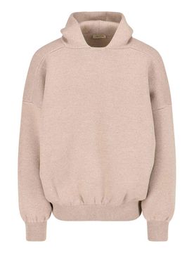 Felpa Cappuccio In Maglia