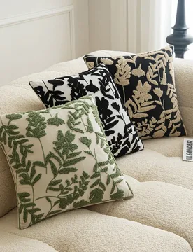 French Embroidery Pillow Case Luxury High-Grade Square Tufted Living Room Sofa Cushion Cover - Aliexpress - FashionsVida