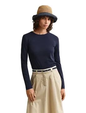 Maglietta A Maniche Lunghe 202595 Evening Blue L