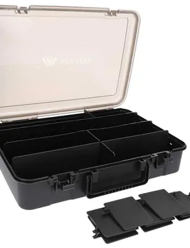 Uac-057 Fishing Box Black 38.5 x 28.5 x 8 cm unisex - Mikado - FashionsVida