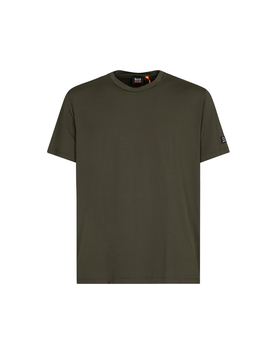 SUNS t-shirt paul neck uomo verde