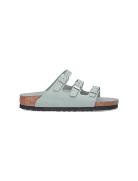 Women's 100% Nubuck Leather Sandals with Adjustable Straps