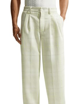 Golf Hose Tartan Loose, creme 30_32
