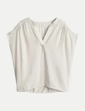 Opus Jerseyshirt Sawoko Weiß 40 - Opus - FashionsVida