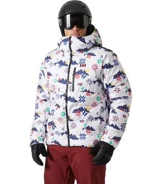 Veste Kvitfjell Race Puffy White XL Homme