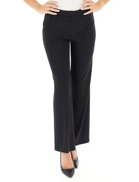 LINKS Pantalone wide leg NERO 52