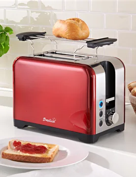 Toaster rot-metallic Basilico - Basilico - FashionsVida