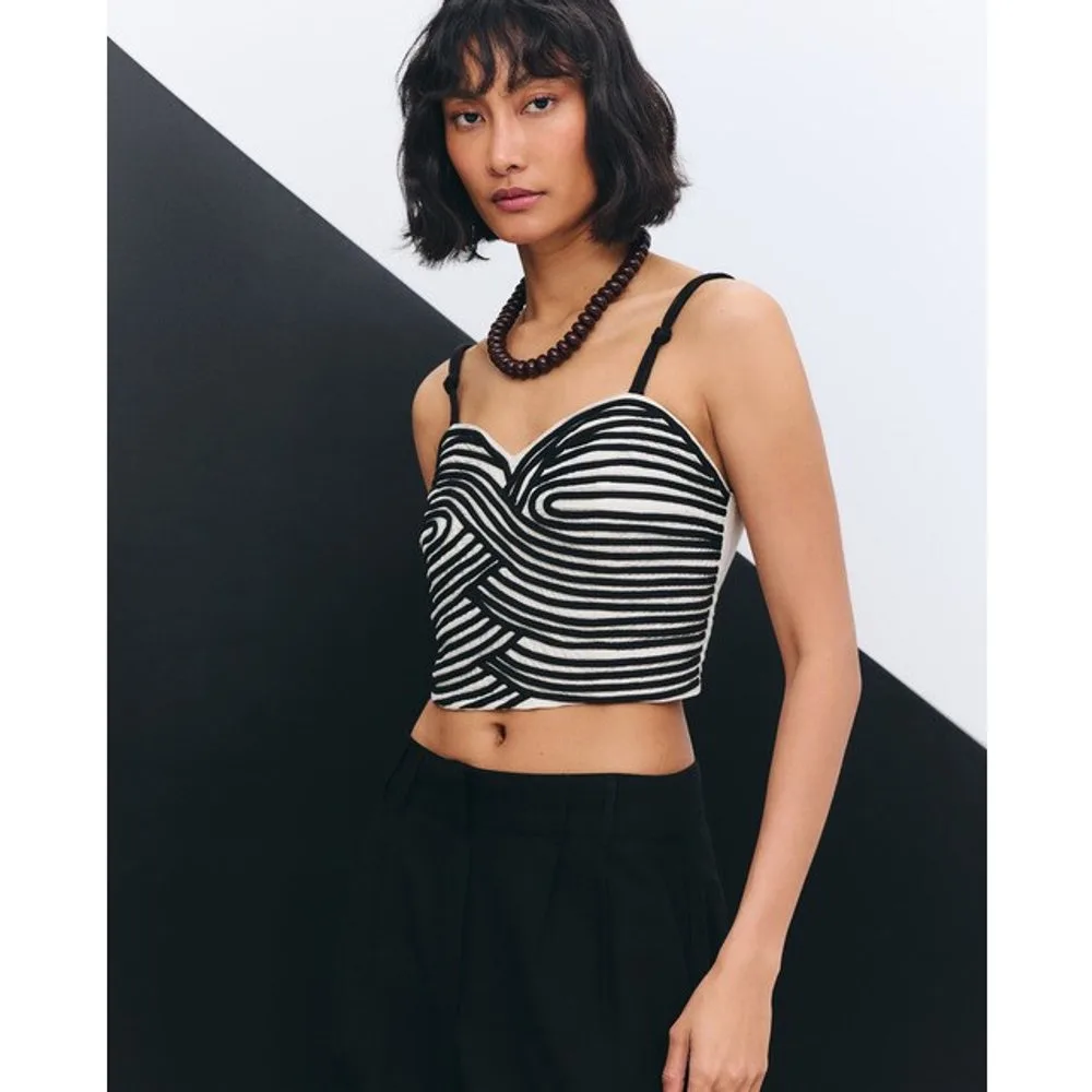 Top de mujer sin mangas con cordón - Tintoretto - FashionsVida