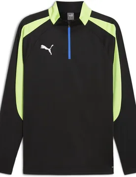 IndividualLIGA 1/4 Zip Herren Sweatshirt, schwarz S - Puma - FashionsVida