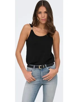 Top de mujer sin mangas con detalle metálico - JDY - FashionsVida