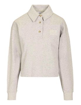 Felpa Polo in pile di cotone