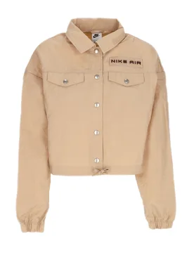 Giacca Coach Jacket Donna W Sportswear Air Woven Crop Jacket Black/white - Nike - FashionsVida