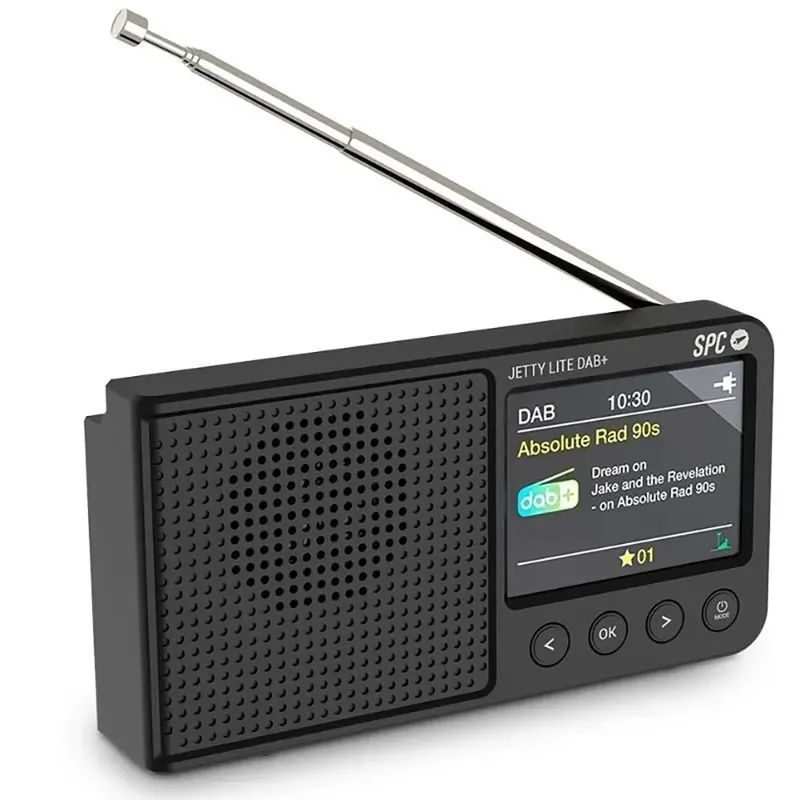 Radio Portable Jetty Lite Dab+ Black One Size unisex