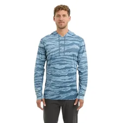 Vaportek Wahoo Camo Uv Hoodie Petrol 2XL Men