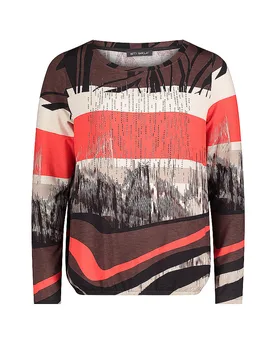 Maglietta a maniche lunghe rosso 42 - Betty barclay - FashionsVida