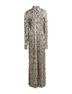 Maxi-Kleid Damen Grau 36 Damen - Balmain - FashionsVida