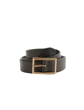 Ceinture Rectangle Buckle Caviar 80 cm