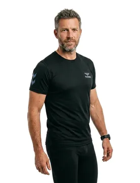 T-shirt à Manches Courtes Hive Mason Black 2XS