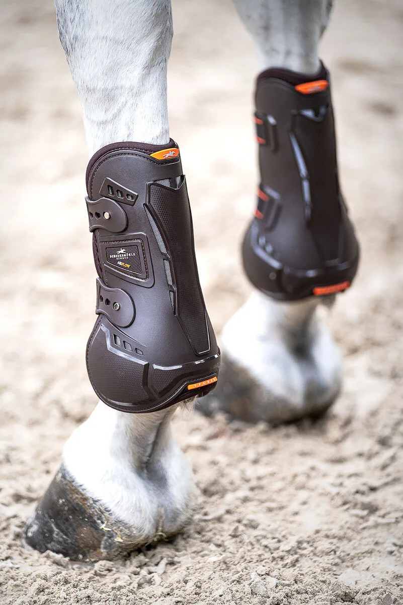 Schockemöhle Sports Gamaschen AIR FLOW CHAMPION brown VB - Schockemohle - FashionsVida