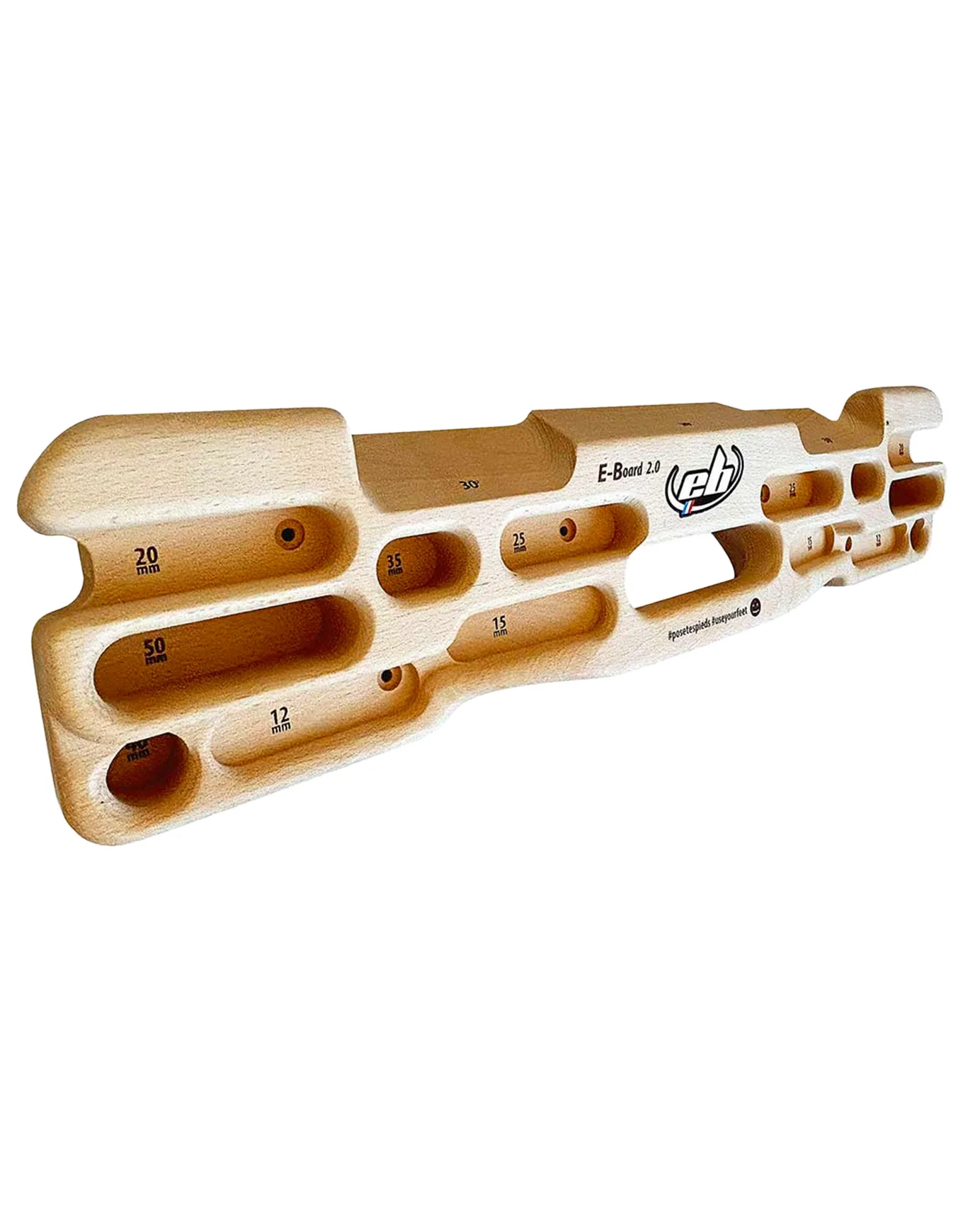 Poutre compacte d'escalade - E Board 2.0 en Bois - Beige - EB - FashionsVida