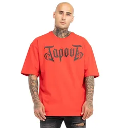 T-shirt à Manches Courtes Simply Believe Red / Black M