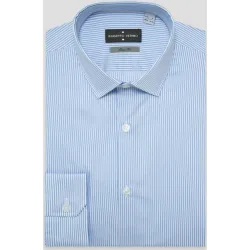 Camisa de vestir de hombre slim fit rayas