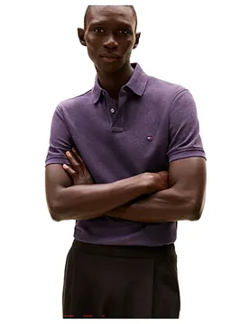 Polo à Manches Courtes 1985 Regular Fit Mulberry Haze Heather L