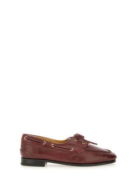 BALLY Pathy Leather Lace-up Loafers