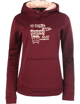 Pineta Sudaderas Montaña Mujer Granate