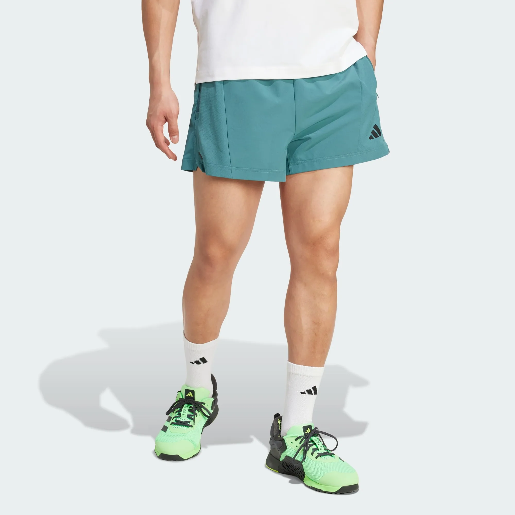 Mens Primelift Short - Teal - Size Xs - 3" - adidas performance - FashionsVida