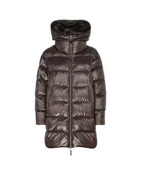Abrigo acolchado de plumón IVONNE marrón S - Parajumpers - FashionsVida