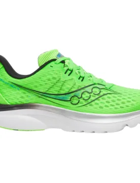 KINVARA 16 Laufschuhe Herren Slime/Black 45 - Saucony - FashionsVida