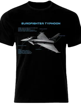 Eurofighter Typhoon Air Fighter Aircraft Jet Air Fighter Plane Men's summer cotton o-neck t-shirt - Aliexpress - FashionsVida