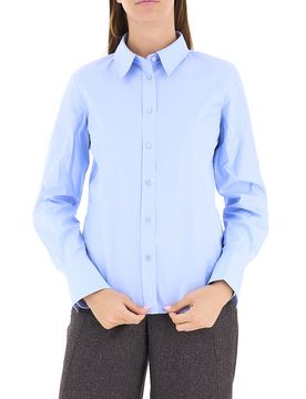 Camicia maniche lunghe AZZURRO OXFORD 42