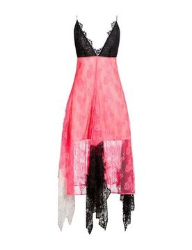 Vestido largo Mujer Fucsia 38 Mujer