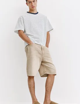 Flat Leather Sandals (Size: ) - Pull&bear - FashionsVida