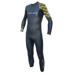Triathlon Hq Long Sleeve Neoprene Wetsuit Black L Men