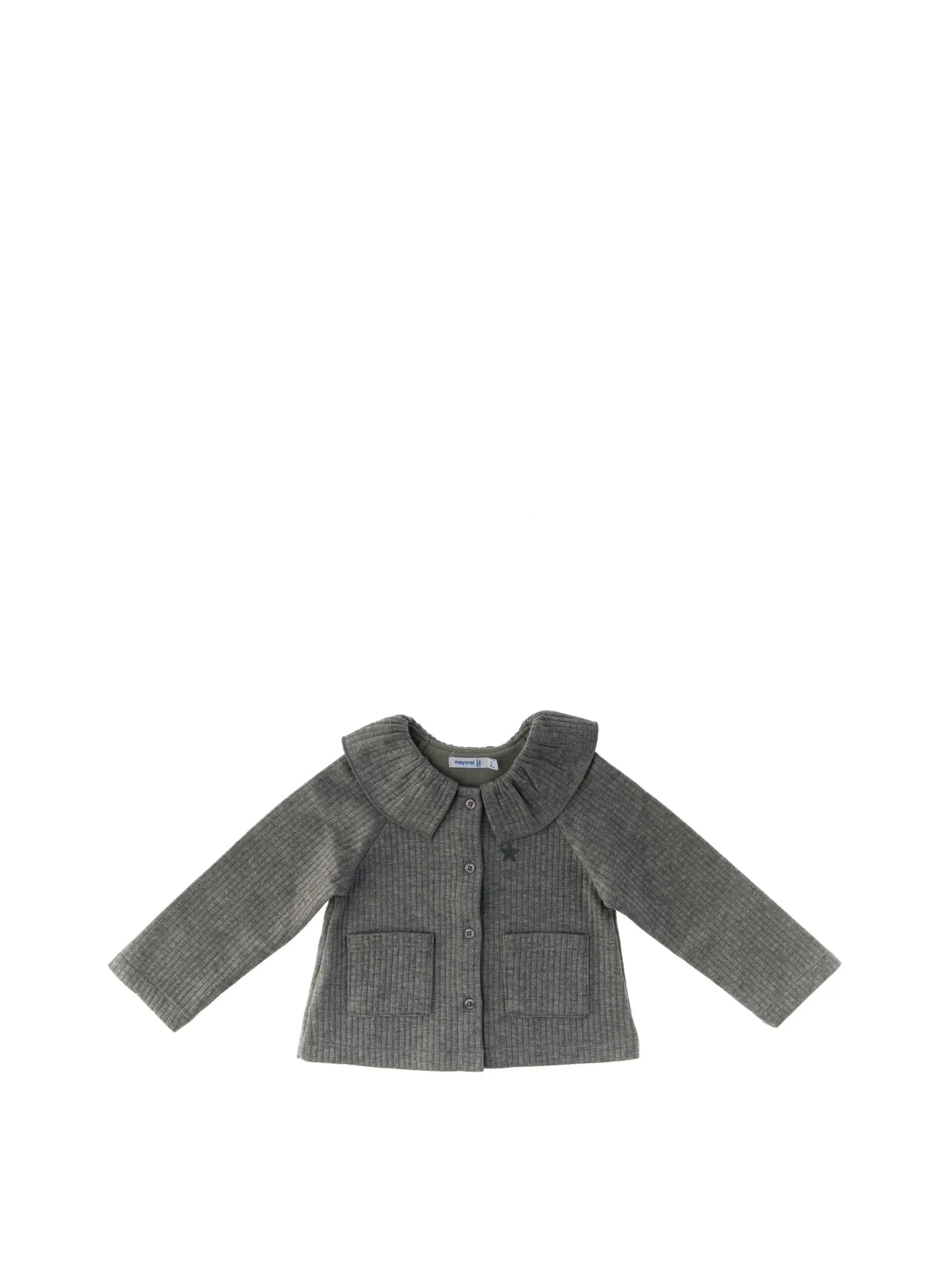 Cardigan misto viscosa GRIGIO 2A - Mayoral - FashionsVida