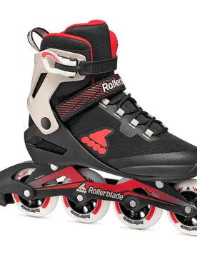 Patins En Ligne Macroblade 84 Black / Sand / Red EU 42 - Rollerblade - FashionsVida