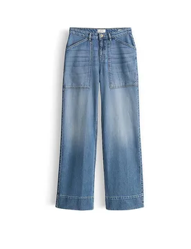 Jeans a gamba larga MIVA COMFY blu 42/L32 - Opus - FashionsVida
