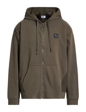 Sudadera Hombre Verde militar XXL Hombre