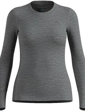 Damen Shirt Merino 200 grau XL W - Odlo - FashionsVida