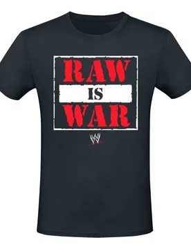 T-Shirt - RAW Is WAR - S bis XXL - für Männer - Größe XXL - schwarz - Lizenzierter Fanartikel - Männer - male - WWE - FashionsVida