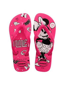 Top Disney fucsia con stampa Minnie - Havaianas - FashionsVida